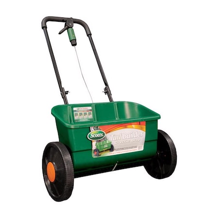 Scotts Scotts Turf Builder 22 in. W Drop Push Spreader For Fertilizer/Ice Melt/Seed 25 lb 76565